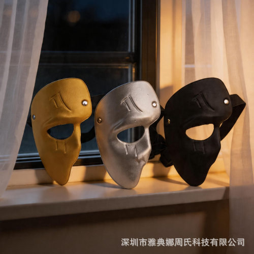 渡鸦面具三角洲行动人物cosplay还原游戏同款可佩戴道具半脸面具