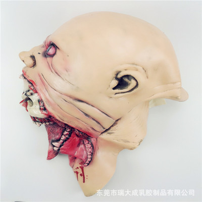 查理恐怖骷髅面具头套