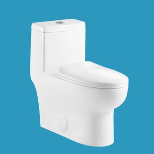 出租房公装坐便器单排污口座便器陶瓷卫生间防臭节水马桶工程款式