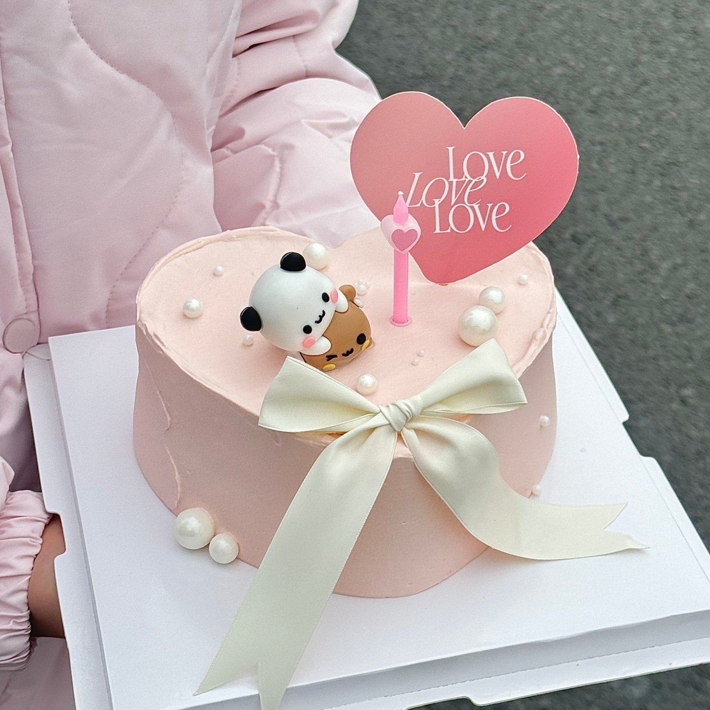 2.14网红情人节可爱一二布布蛋糕装饰浪漫爱心love卡片插牌插件,节庆用品/礼品,节日装扮用品,淘宝优惠券,粉丝福利购,淘宝优惠卷