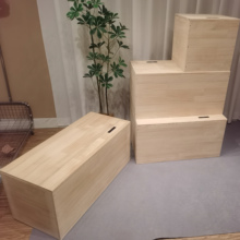 木箱松木实木收纳箱储物箱飘窗柜地台柜箱体床榻榻米拼床定制木箱