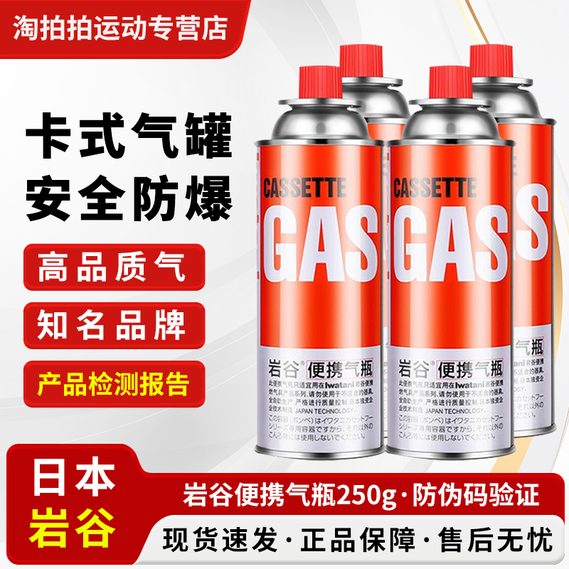 岩谷便携气瓶250g安全防爆气罐