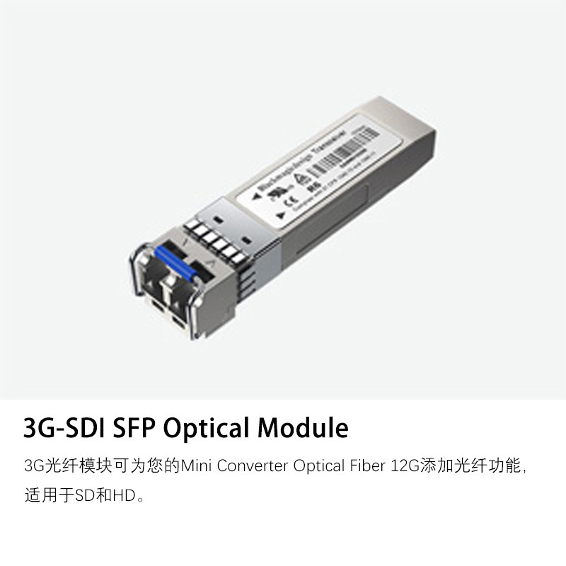 BMD3G光纤模块适用于SD和HD图片