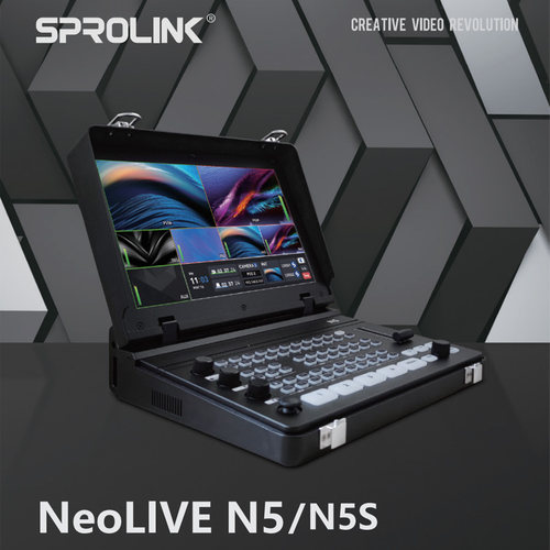 SPROLINK 一视科技 Neolive N5系列 5-CH实时流式开关 HDMI/SDI/多功能输入