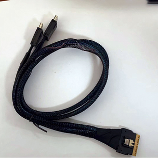 数据线 8654转8611-205  Oculink (设备) PCIe 4.0 x8 NVMe 电 缆