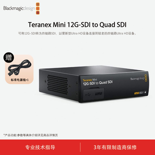 Blackmagic Design Teranex Mini 12G-SDI to Quad SDI 转换器