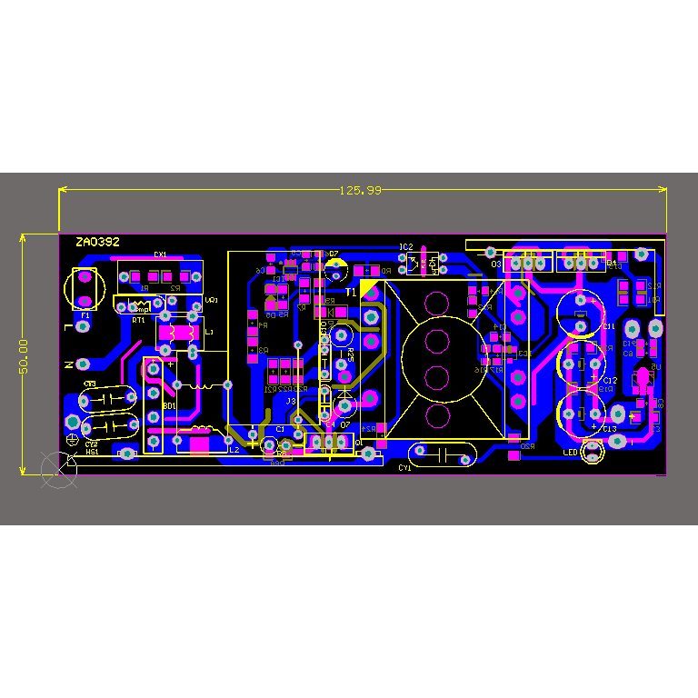 定制开关电源PCB设计代画布线Layout原理图绘图电路打样电源设计