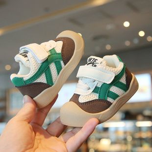 小童帆布鞋2025春秋新款学步鞋宝宝软底儿童男女童幼儿园机能童鞋