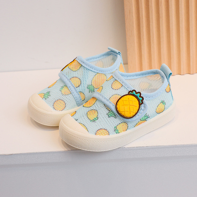 嘤嘤熊仔学步鞋网鞋透气防滑防踢