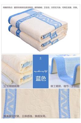 老式毛巾被纯棉夏季双人加厚