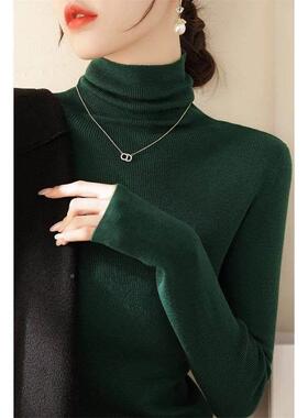 配羊毛大衣内搭色黑领打DK100851春底保衫高毛女D衣K100851季新款