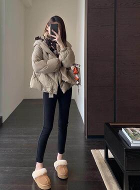 UGQAmr AQ丝UuH含绸羊毛和，适和暖，高腰，修舒身外◆观温和天鹅