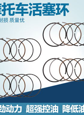 适用KAWASAK川崎宝马250活塞环 摩托车配件 蝶灯250 ZXR250活塞环