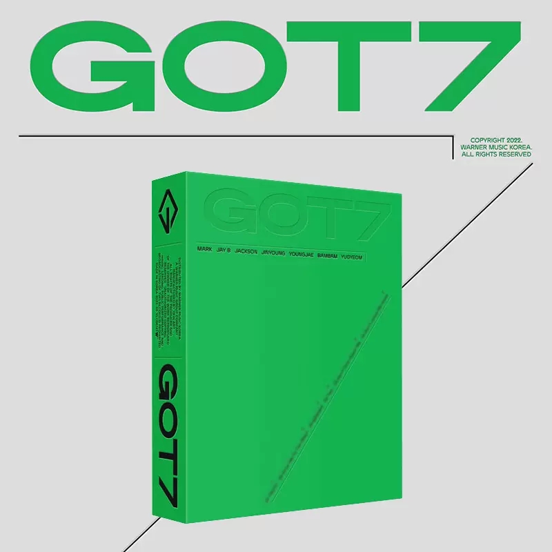 现货 GOT7回归新专辑《GOT7》CD唱片官方海报小卡王嘉尔随机发