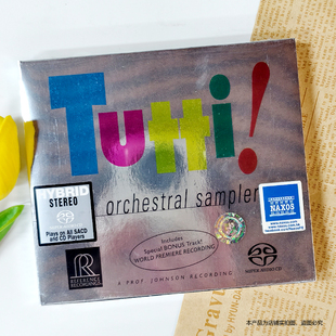 现货 RR906SA TAS榜名盘 RR 无敌天碟Tutti!全爆棚古典乐 SACD