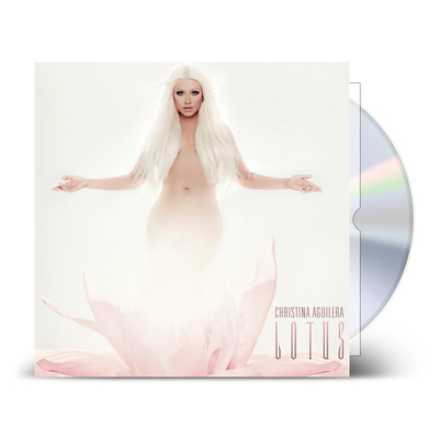 现货正版 Christina Aguilera专辑  Lotus 豪华版CD+歌词本