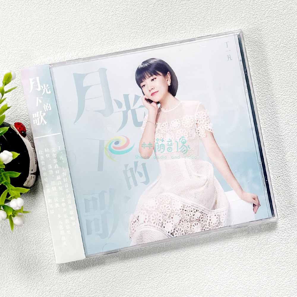 正版现货 丁一凡 月光下的歌 专辑 CD+歌词本 流行唱片 车载碟片