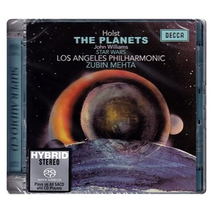 现货正版 古典名盘 霍尔斯特 行星组曲 SACD 进口CD碟片 环球唱片