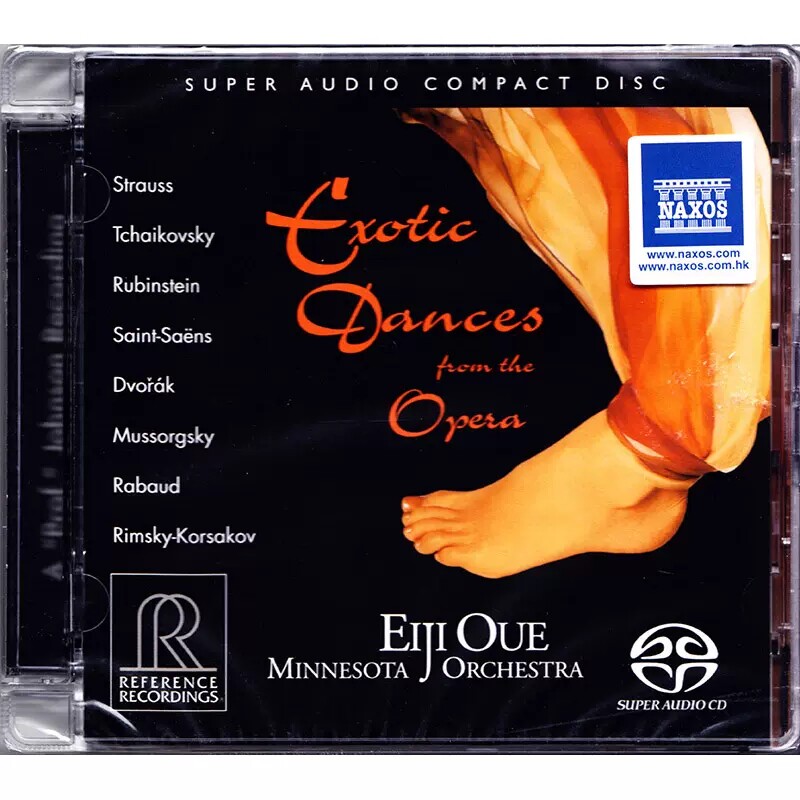 正版 舞迷心窍 大植英次 SACD 进口CD碟片 拿索斯 高音质发烧碟