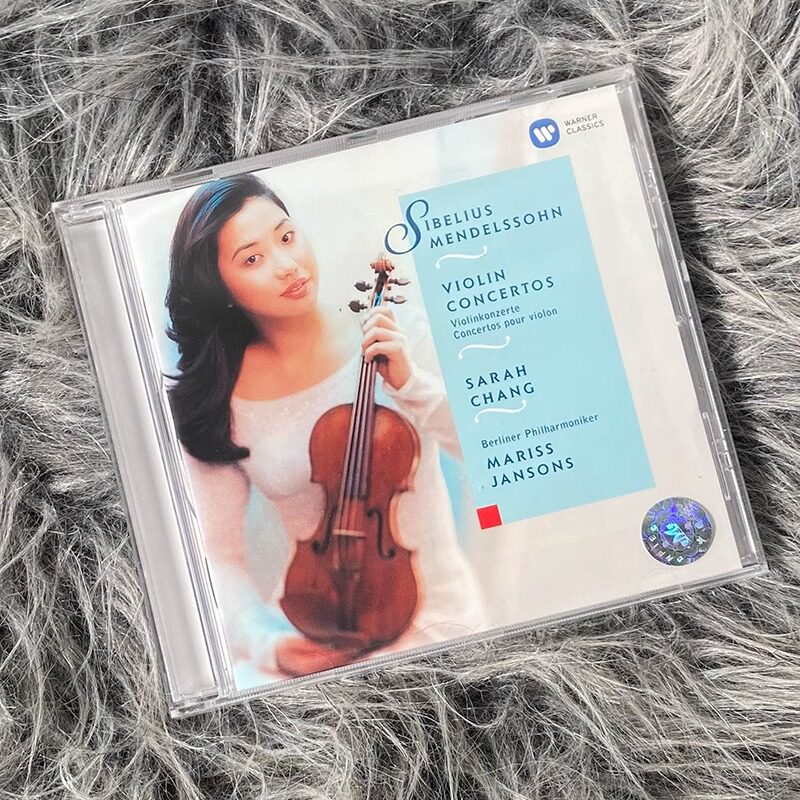 西贝柳斯 小提琴协奏曲 门德尔松 CD唱片 55641823 莎拉&middot;张