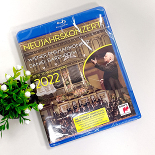 蓝光BD New 2022年维也纳新年音乐会 Concert 巴伦博伊姆 Years