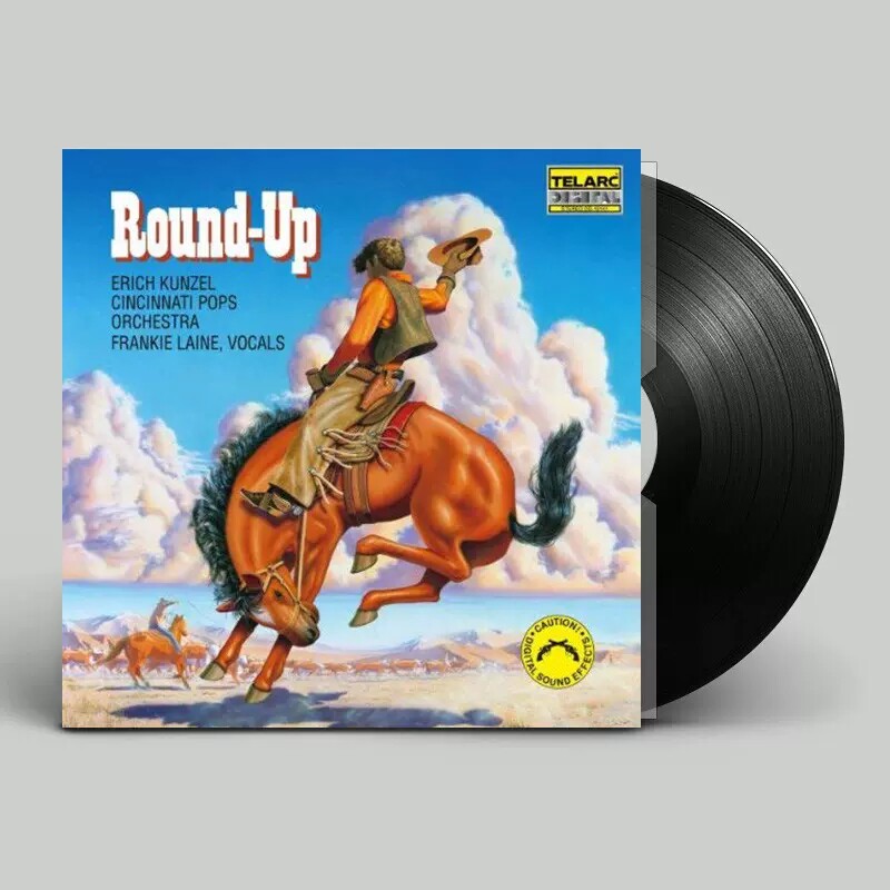 现货 原装正版 ROUND UP 万宝路 西部大赶集 2LP黑胶唱片 孔泽尔