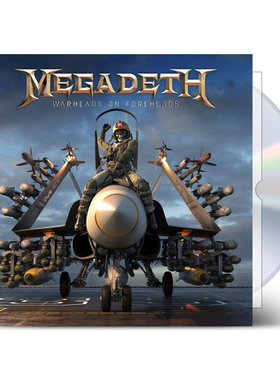 现货正版 Megadeth专辑 – Warheads On Foreheads 3CD+歌词本
