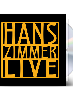 官方正版 汉斯 季默专辑 Hans Zimmer LIVE 2CD+歌词本