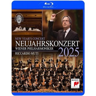 2025年维也纳新年音乐会 蓝光BD New Concert 穆蒂 Years 正版