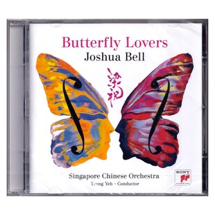 正版 现货 梁祝 LOVERS 小提琴专辑 乔舒亚贝尔 BUTTERFLY