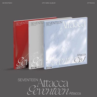 现货正版 SEVENTEEN专辑 Attacca 迷你9辑CD小卡写真集明信片周边