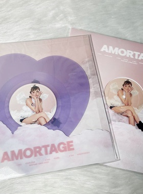 BLACKPINK JISOO 金智秀solo2 迷你专辑 AMORTAGE 彩胶LP黑胶唱片