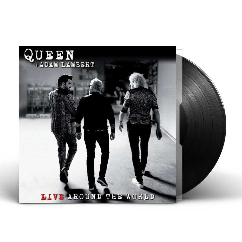 Queen皇后乐队专辑 Adam Lambert Live Around The World 2LP黑胶