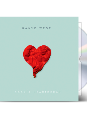 官方正版 侃爷专辑Kanye West 808s & Heartbreak CD+歌词本