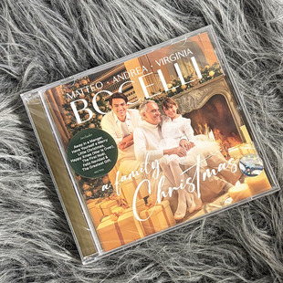 安德烈波切利专辑 CHRISTMAS Andrea FAMILY CD唱片 Bocelli 现货