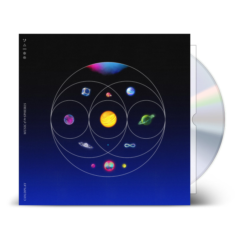 现货 酷玩乐队专辑 Coldplay Music Of The Spheres CD+歌词本