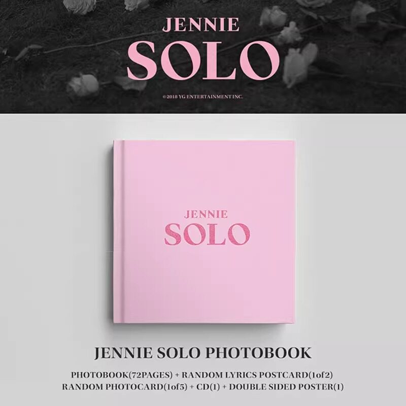 现货正版 BLACKPINK JENNIE 迷你1 金智妮 SOLO专辑 实体CD+小卡