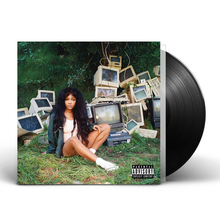 现货正版 SZA专辑 CTRL 透明绿胶2LP黑胶唱片12寸留声机专用