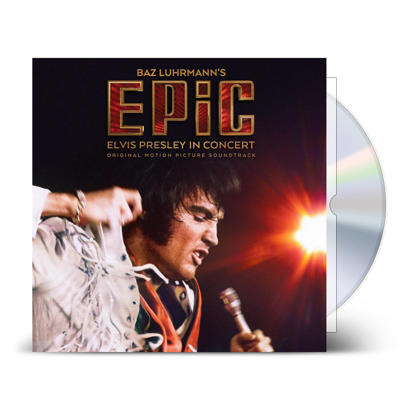 正版 Elvis Presley专辑 in Concert猫王演唱会纪录片原声大碟CD