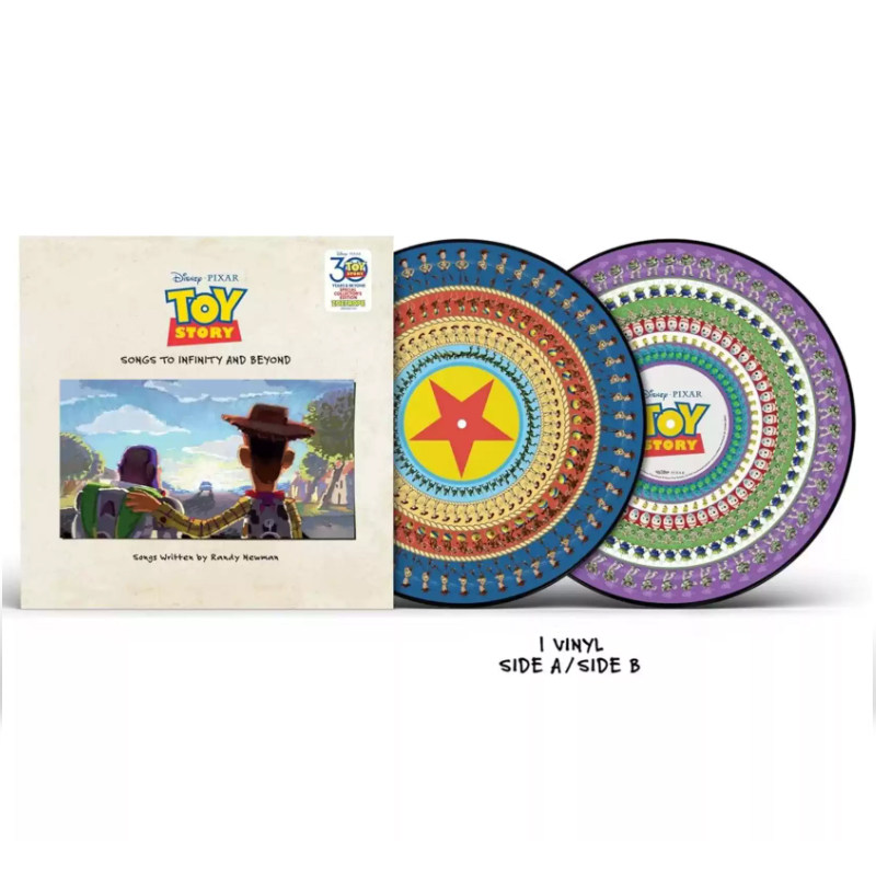 官方正版玩具总动员30周年金曲集Toy Story 限量动画胶LP黑胶唱片