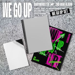 正版 宝怪 BABYMONSTER专辑 WE GO UP 迷你2辑 官方小卡周边