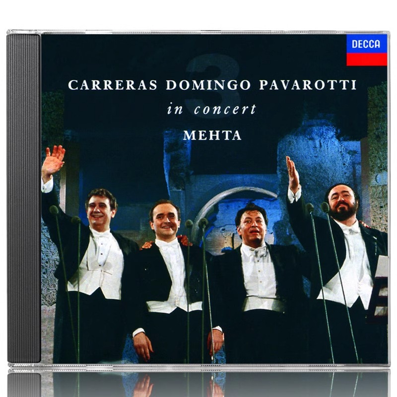 正版 三大男高音罗马演唱会 CD 帕瓦罗蒂/多明戈/卡雷拉斯4304332
