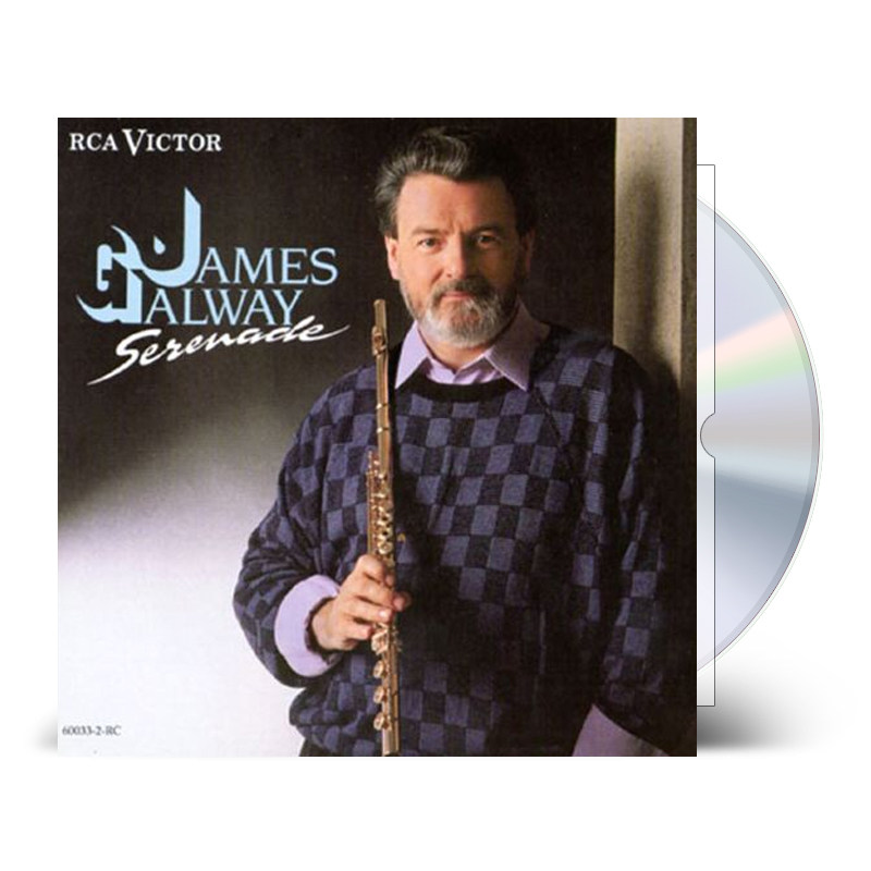 正版James Galway詹姆斯·高威 Serenade黄金长笛的浪漫小夜曲 CD