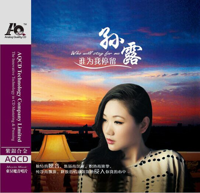 孙露cd唱片正版高品质女声发烧碟试音碟 谁为我停留 紫银合金AQCD