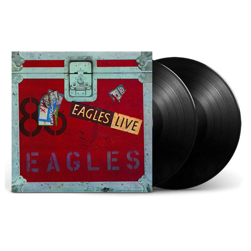 原版 老鹰乐队 演唱会专辑 Eagles Live LP黑胶唱片 12寸唱盘碟片