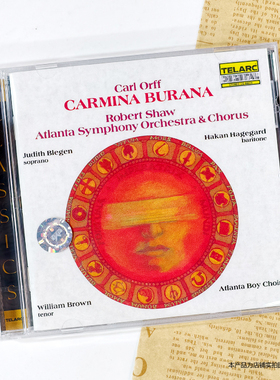 现货原装正版 CD80056 TAC名盘 奥尔夫 布兰诗歌 罗伯特·肖 CD