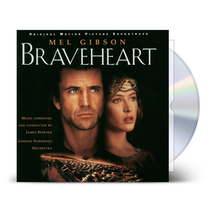 心 勇敢 Brave Heart 歌词本 正版 电影原声碟CD 詹姆斯霍纳专辑