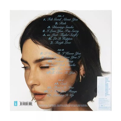 正版 Gracie Abrams The Secret of Us 黑胶唱片12寸透明胶附海报