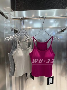 wu.33打底衫 韩版 紧身显瘦吊带背心外穿内搭无袖 上衣 2026早春新款