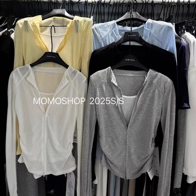 基础款运动风假两件设计感防晒衫